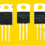Electronic Spices IRF540 MOSFET Transistors IRF540N 33A 100V N-Channel Power MOSFET TO-220AB (Pack Of 10)