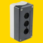 Schneider (XALD03) 3 Hole Push Button Box