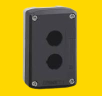 Schneider (XALD02) Double Hole Push Button Box