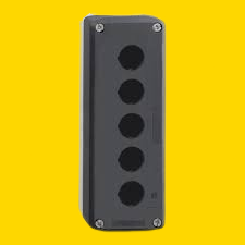 Schneider (XALD05) 5 Hole Push Button Box