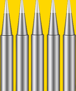 Hakko Soldering Bit 900-M-T-B for Soldering Station&Irons Pointed Sape Made in Japan Qty-5 Pcs