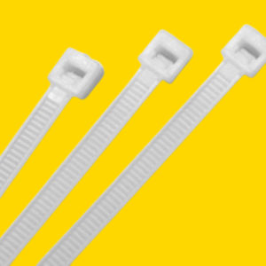 Wonder CLASSYTEK Wonder Quick Tie 12 Inch Cable Ties 300 x 3.6 mm Nylon Zip Wire Organizer Self Locking Tie (White) -100 Pieces