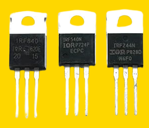 Electronic Spices IRF540 MOSFET Transistors IRF540N 33A 100V N-Channel Power MOSFET TO-220AB (Pack Of 10)