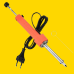 Inditrust Electric Desoldering iron Pump Solder Melting & Sucker Dual Purpose Sucking & Melting 40 W Simple (Round Tip)