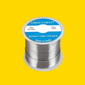 GREENARTZ 100g Solder Wire 0.8mm Soldering Wire Lead Free Sn99.3 Cu0.7 with Rosin Core for Electronic Electrical Soldering Components Repair and DIY