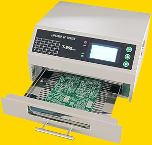 T962-V2.0 Intelligent Infrared IC Heater PCB Soldering Furnace Reflow Oven with Online Function