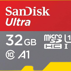 SanDisk Ultra microSD UHS-I Card 32GB, 120MB/s R