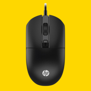 HP M070 Ergonomic Wired Mouse/ 1.5M USB Cable/Optical Engine/Accurate Positioning/ 1600 DPI with Adjustable DPI 1000-1200/3 Years Warranty