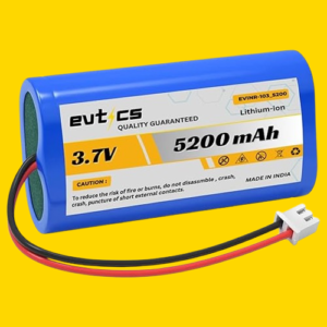 Evtics 3.7v 5200mAh Lithium ion Battery with 2.0Pin JST-PH JST 2.0/2P Plug Rechargeable Batteries for Electronics, Toys, Lighting, Equipment, Bluetooth Speaker Other Products. (JST PH2.54/2P Plug)