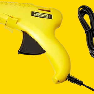 Stanley 69-Gr20B Plastic Gluepro Trigger Feed Hot Melt Glue Gun, Yellow, Corded Electric, 30 Watts
